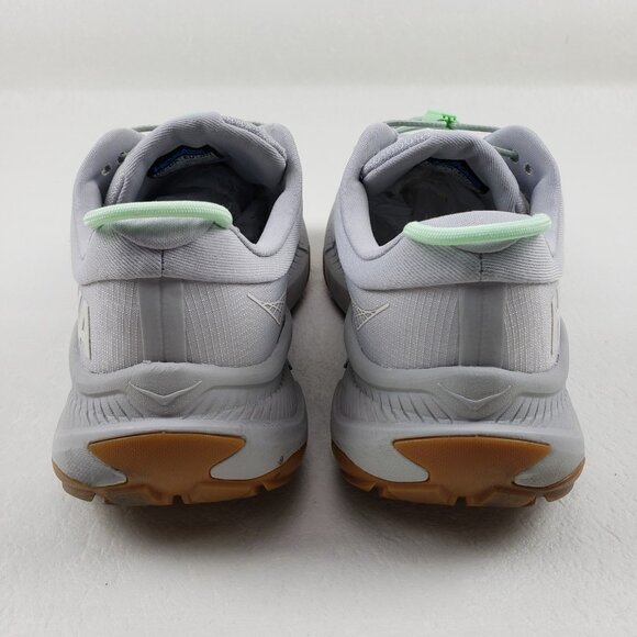 Hoka Transport Running Sneaker Womens 8.5 Gray Bungee Hiking Walking Vibram Shoe - Picture 9 of 12